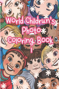 World Childrun's Photo Coloring Book 1