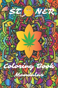 Stoner Coloring Book Mandalas