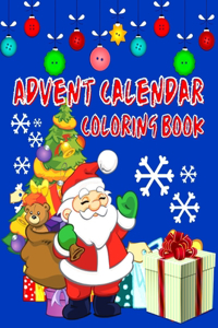 Advent Calendar Coloring Book