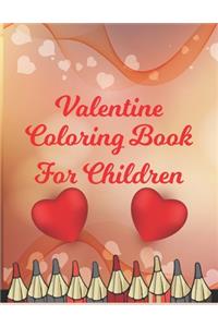 Valentine Coloring Book For Children