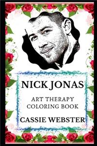 Nick Jonas Art Therapy Coloring Book