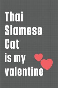 Thai Siamese Cat is my valentine