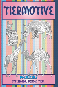 Malbücher - Stressabbau Designs Tiere - Tiermotive