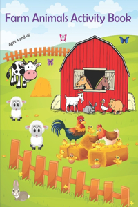 Farm Animals Activity Book