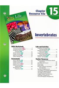 Holt Science & Technology Life Science Chapter 15 Resource Fil E: Invertebrates