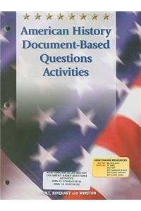 New York American History Document-Based Questions Activities