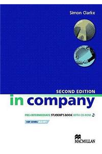 In Company  Pre Intermediate Student's Book & CD-ROM Pack 2nd Edition