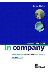 In Company Pre Intermediate Student's Book & CD-ROM Pack 2nd Edition