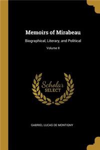 Memoirs of Mirabeau