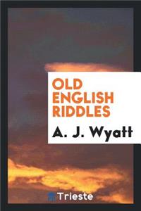Old English Riddles
