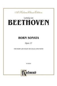 Horn Sonata, Op. 17