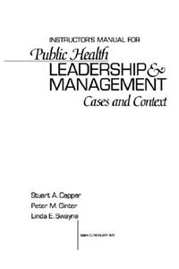 Public Health Leadership and Management