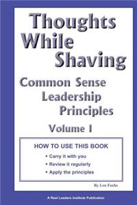 Thoughts While Shaving