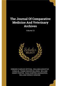 The Journal Of Comparative Medicine And Veterinary Archives; Volume 13