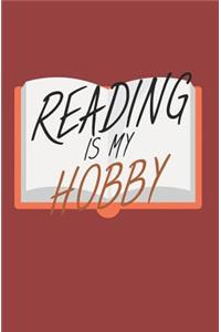 Reading is my hobby