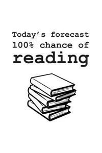 Today's Forecast 100% Chance of Reading
