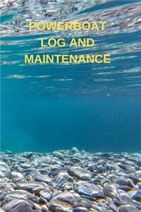 Powerboat Log and Maintenance