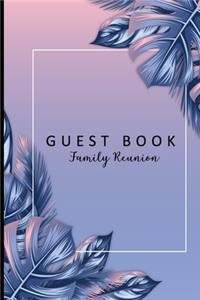Guest Book Family Reunion