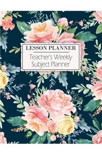 Lesson Planner - Teacher's Weekly Subject Planner