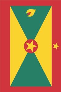 Grenada Travel Journal - Grenada Flag Notebook - Grenadian Flag Book