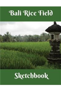 Bali Rice Field Sketchbook
