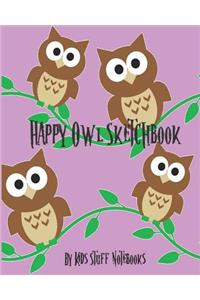 Happy Owl Sketchbook