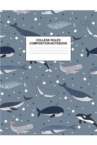College Ruled Composition Notebook
