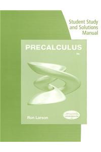 Student Solutions Manual for Larson's Precalculus