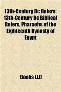 13th-Century BC Rulers