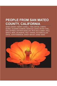 People from San Mateo County, California
