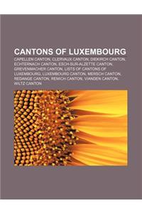 Cantons of Luxembourg