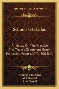 Schools of Hellas