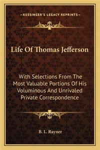 Life of Thomas Jefferson