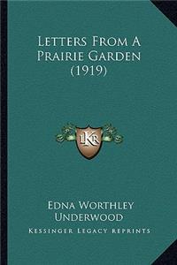 Letters from a Prairie Garden (1919)
