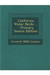 California Water Birds ...