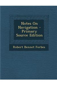 Notes on Navigation