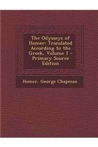 The Odysseys of Homer