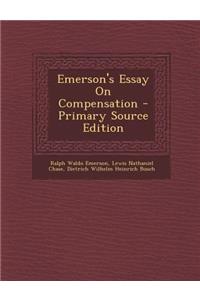 Emerson's Essay on Compensation
