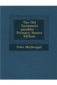 The Old Testament Parables