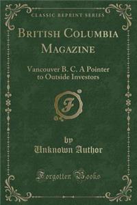 British Columbia Magazine