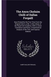 The Amra Choluim Chilli of Dallan Forgaill