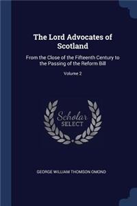 The Lord Advocates of Scotland
