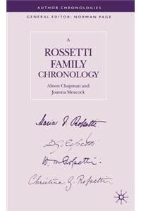 Rossetti Family Chronology