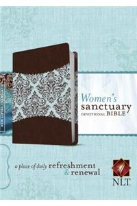 Women's Sanctuary Devotional Bible-NLT