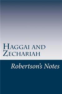 Haggai and Zechariah