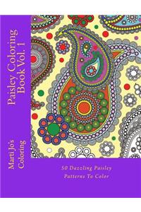 Paisley Coloring Book Vol. 1