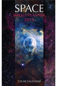 Space Weekly Planner 2015