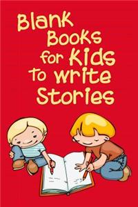 Blank Books For Kids To Write Stories