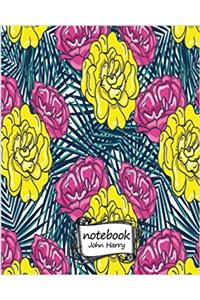 Notebook Flower Wallpaper No.1