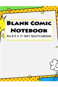 Blank Comic Notebook